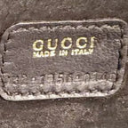 Gucci GG Horsebit Mini Bag Vanity Cosmetic Pouch Case Leather Black — view 8