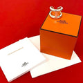 Hermes Osmozu GM Silver 925 Ring No 17 Accessories