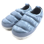 Dior Homme Nylon Leather Oblique Padet Snow Slipper Slip-on Blue Grey 41
