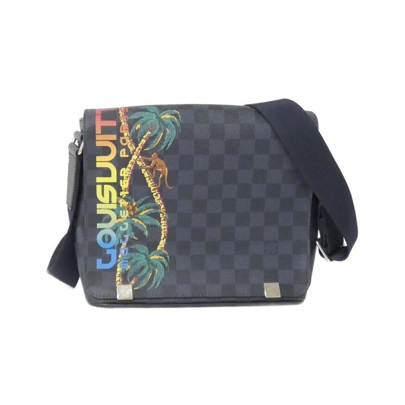 Louis Vuitton Damier Cobalt District 2018 SS Shoulder Bag
