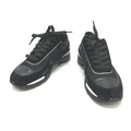 Chanel Sneakers Coco Mark Mixed Fiber Suede Black