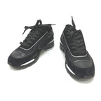Chanel Sneakers Coco Mark Mixed Fiber Suede Black