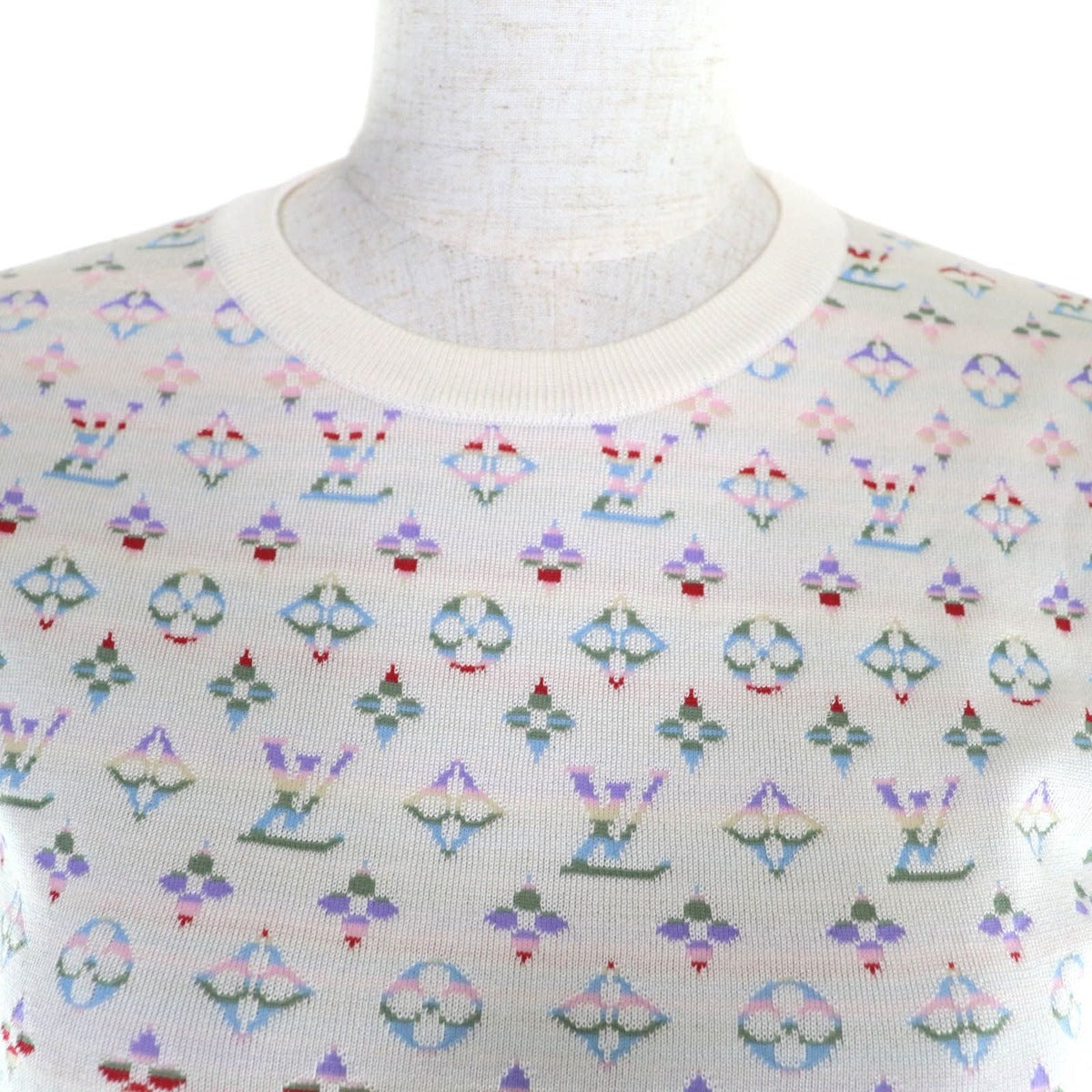 Louis Vuitton 22 AW Silk Blend Pastel Monogram — view 4