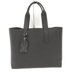 Louis Vuitton Cabas Voyage Tote Taurillon Leather Black