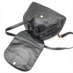 Chanel Jumbo CC Logo Mark Backpack Lambskin Black — view 7