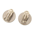 Hermes Bijouterie Fantaisie Serie Shell Clip Earrings For Both Ears Silver — view 4