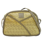 Fendi Zucca Shoulder Bag Pochette Brown
