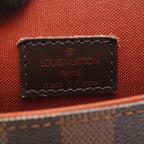 Louis Vuitton Shoulder Bag Portobello Canvas Leather Ebene Brown — view 4