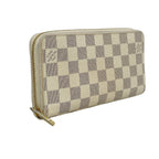 Louis Vuitton Wallet Damier Azur Zippy White — view 2