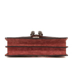 Gucci Blooms Dionysus Beige Burgundy Supreme Canvas Shoulder Bag — view 6