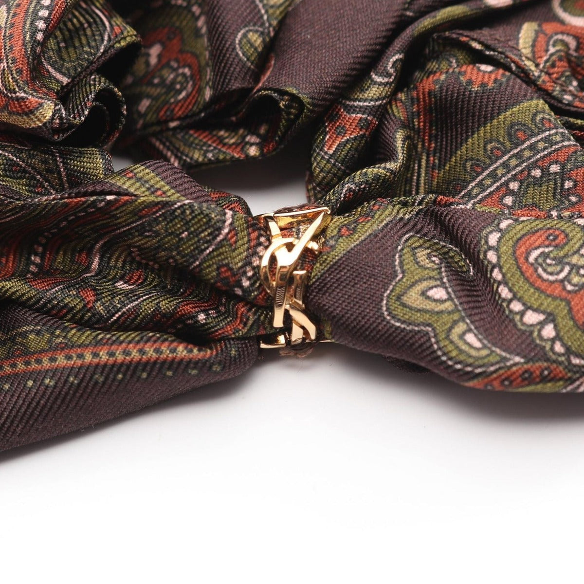 Saint Laurent Paris Scrunchie Hair Tie — view 5
