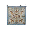 Hermes Scarf Carre 90 Multicolor 100% Silk Paperole Carriage and Nobility