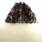 Chanel Scarf Cashmere White Brown — view 2