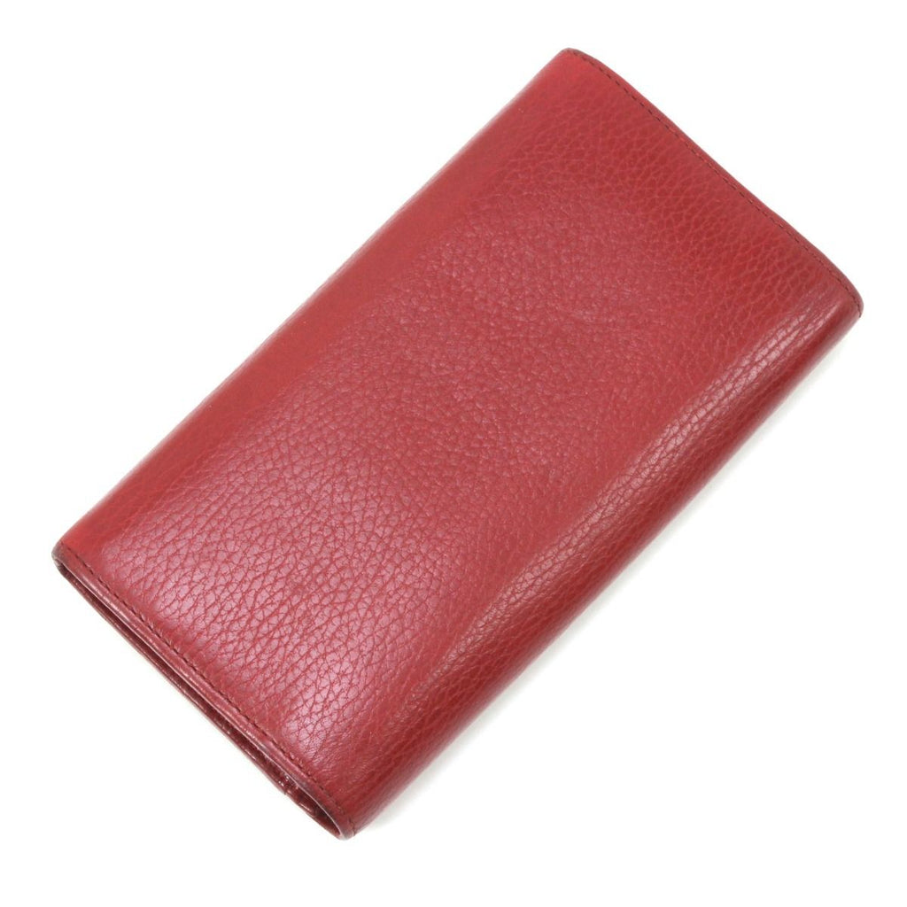 Gucci Long Wallet Double G Continental Red — view 2