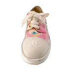 Chanel All-Print Floral Pink Sneaker — view 2