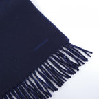 Hermes Scarf Cashmere Navy — view 2