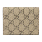 Gucci Bifold Wallet GG Supreme Beige Brown — view 2