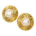 Chanel Vintage Pearl Gold Plated