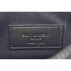Saint Laurent Paris Flap Pouch Clutch Bag Gray W20 — view 5