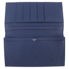 Hermes Mc2 Fleming Veau Epsom Bifold Wallet Billfold Navy — view 5