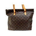 Louis Vuitton Cabas Mezzo Th1010 Tote Bag Monogram Brown