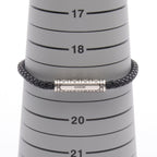 Dior Bracelet Cannage Braid Leather Black — view 5