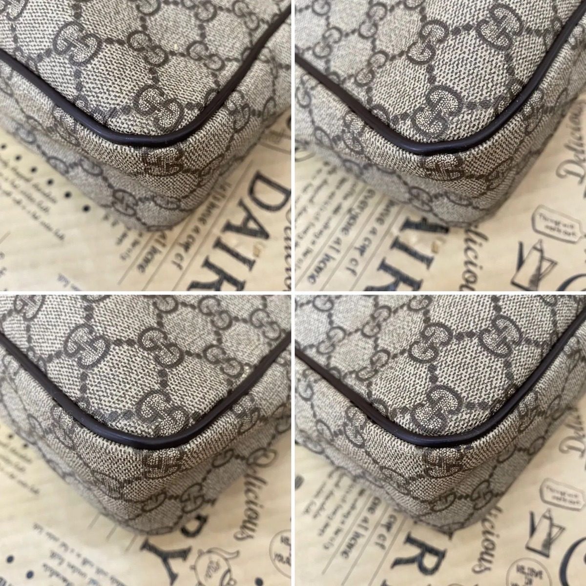 Gucci Shoulder Bag GG Supreme Crossbody Business Travel — view 8