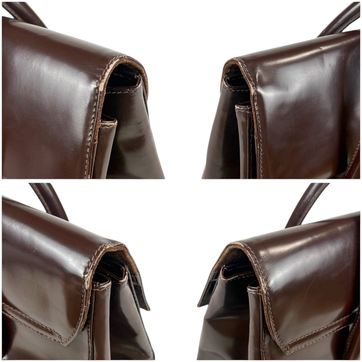 Prada Top Handle Tote Logo — view 4