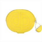 Hermes in the Loop Coin Case Wallet Purse Card Chaine D'ancre Leather Yellow