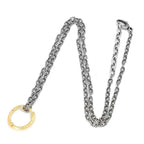 Gucci Necklace Gold Snake Ring Silver — view 6