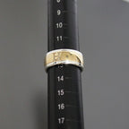 Hermes H Logo Ring No 12.5 SV 925 AU 750 Combi E1400 — view 7