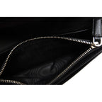 Prada Long Wallet Men Leather Black 2 Mv836 Portafverticgrande with Coin — view 9