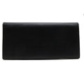 Prada Long Wallet Men Leather Black 2 Mv836 Portafverticgrande with Coin