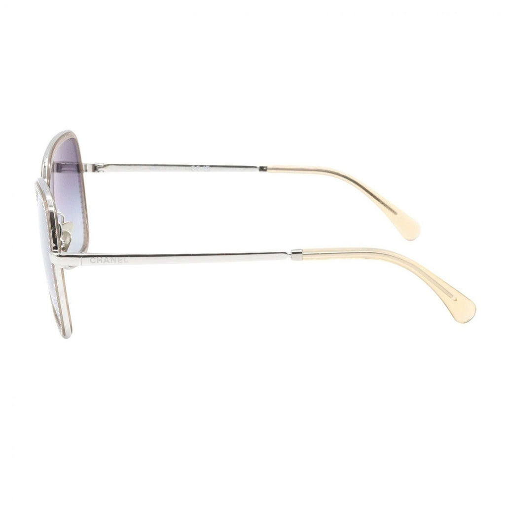 Chanel Sunglasses 475 S6 Silver Brown Silver-based — view 3