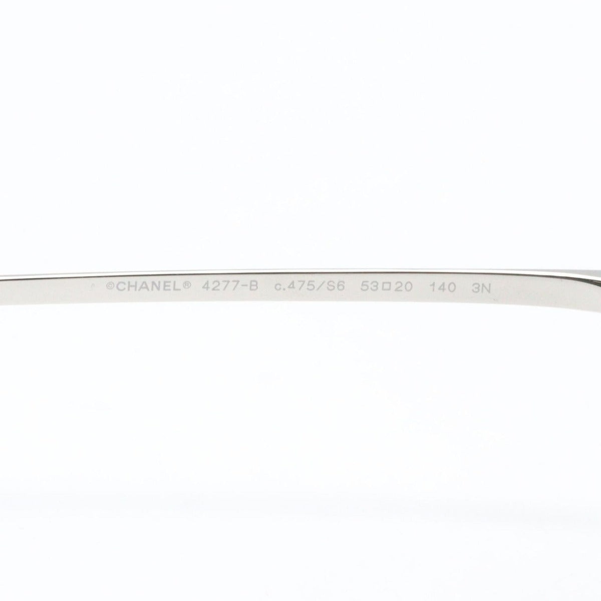 Chanel Sunglasses 475 S6 Silver Brown Silver-based — view 4