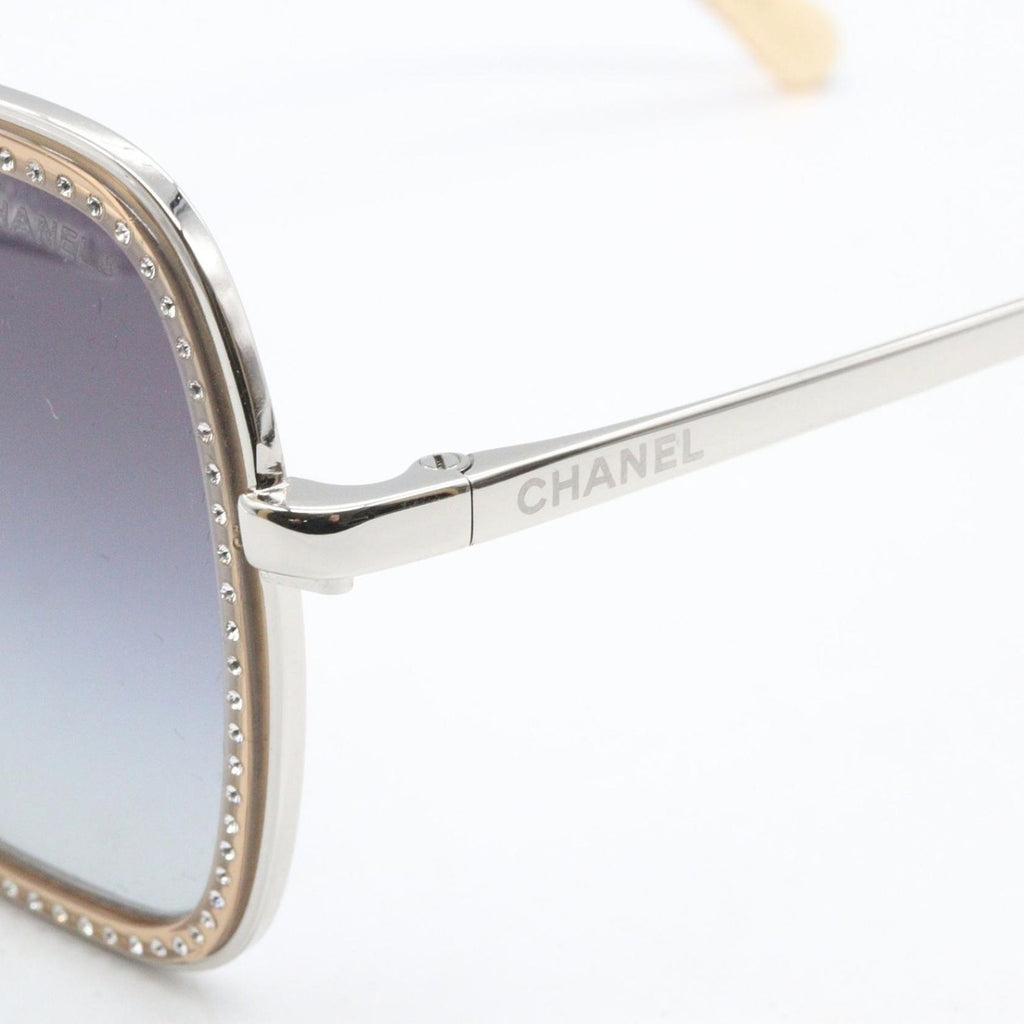 Chanel Sunglasses 475 S6 Silver Brown Silver-based — view 5