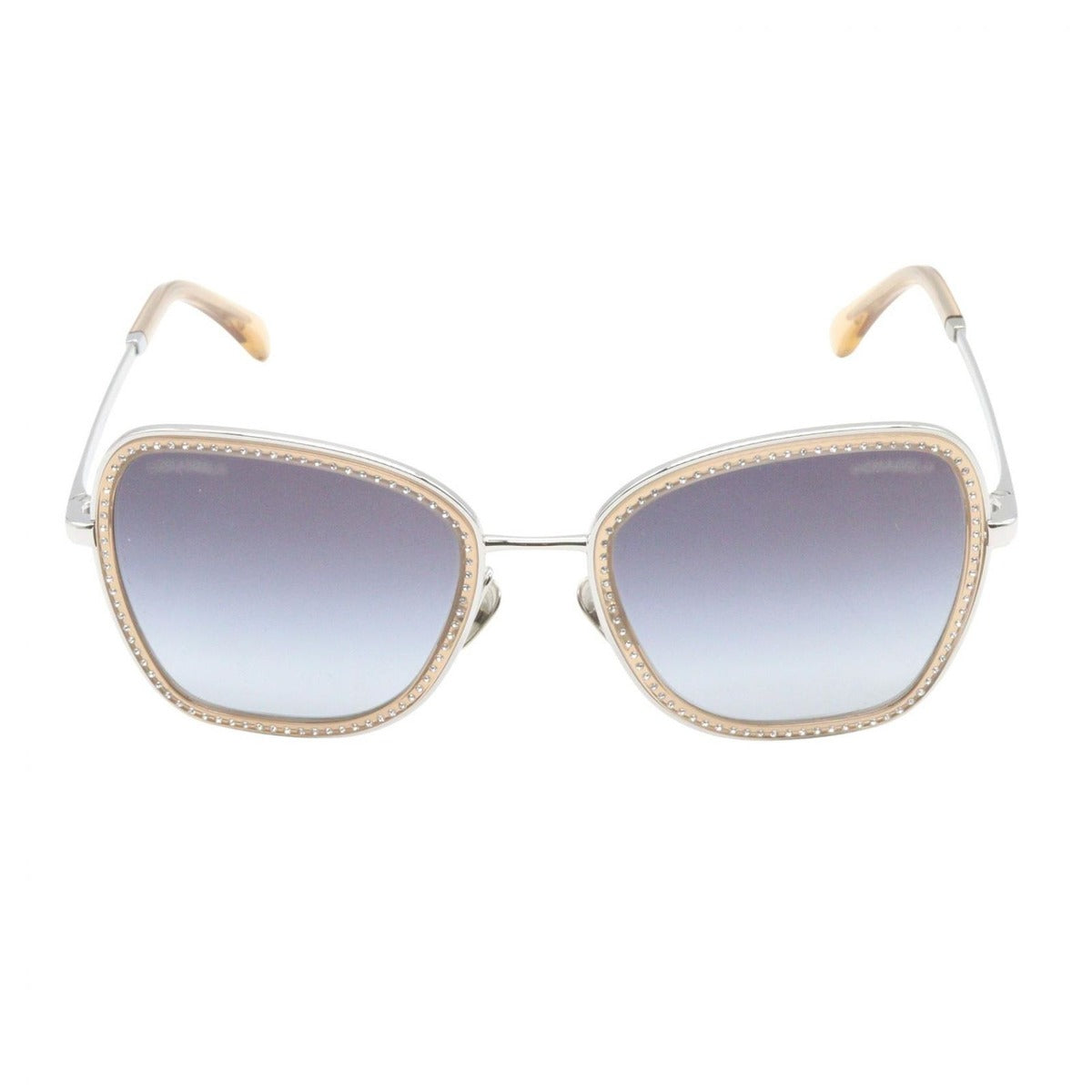 Chanel Sunglasses 475 S6 Silver Brown Silver-based