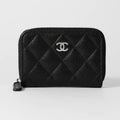 Chanel Coin Case Classic Zip Purse Black