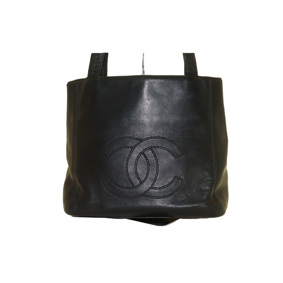 Chanel No 5 Lambskin CC Logo Tote