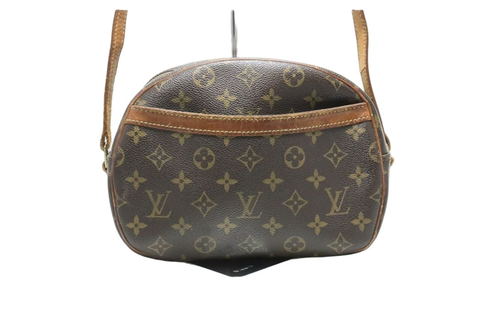 Louis Vuitton Monogram Canvas Leather Shoulder