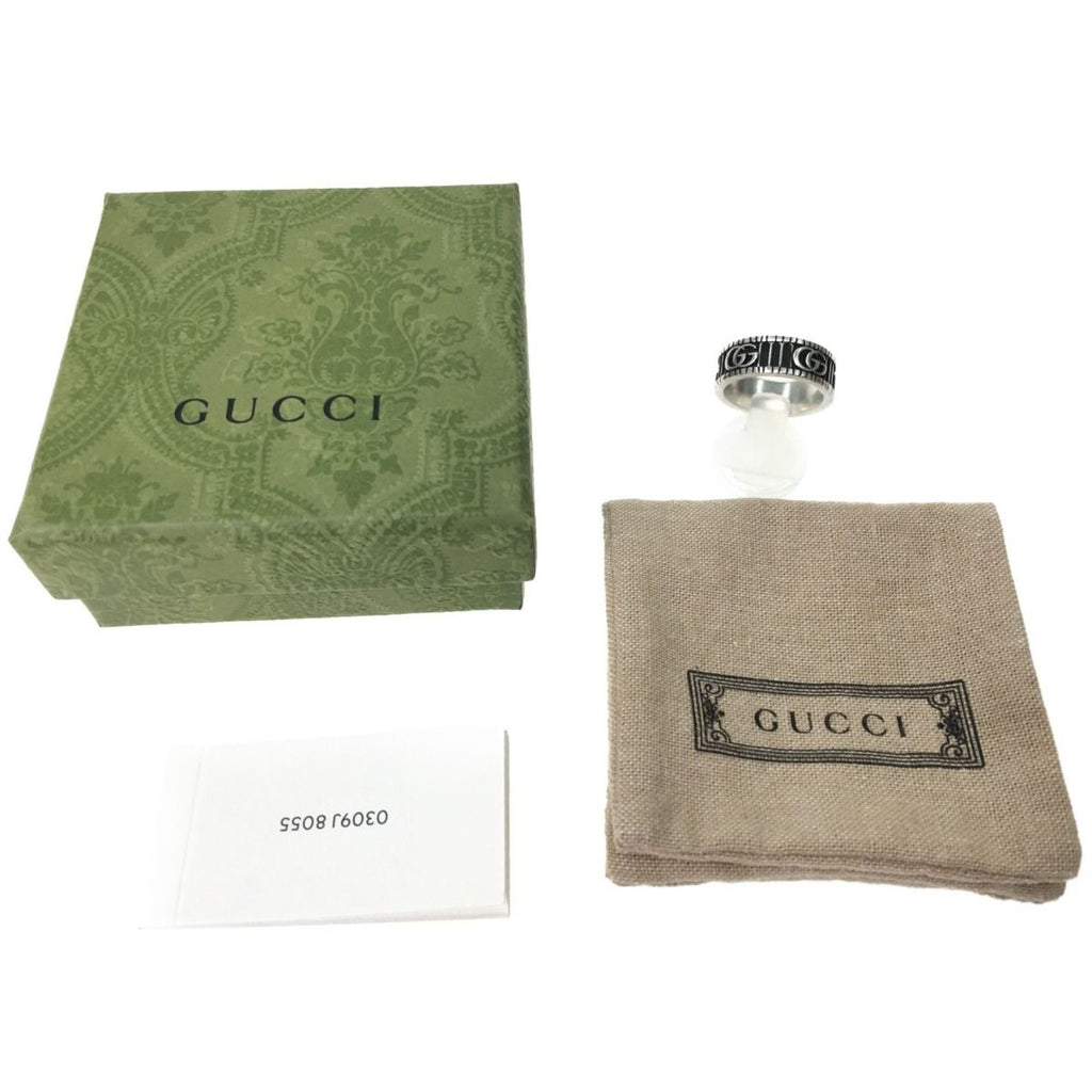 Gucci Double G Silver Ring No 20