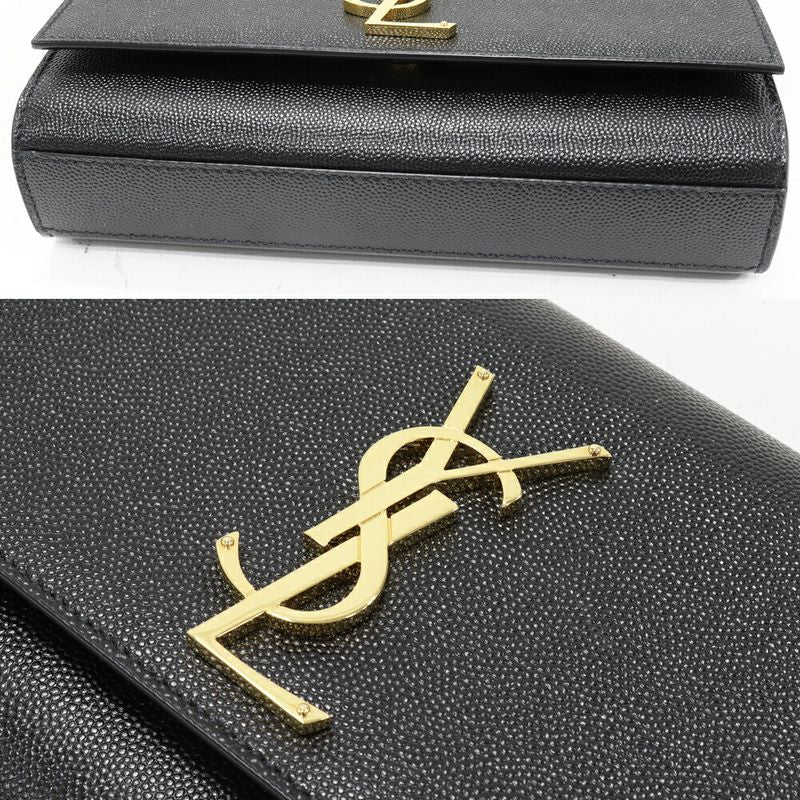 Saint Laurent Paris Chain Shoulder Bag Handbag Kate Small Grained — view 8