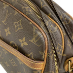 Louis Vuitton Shoulder Bag Monogram Reporter PM Brown — view 2