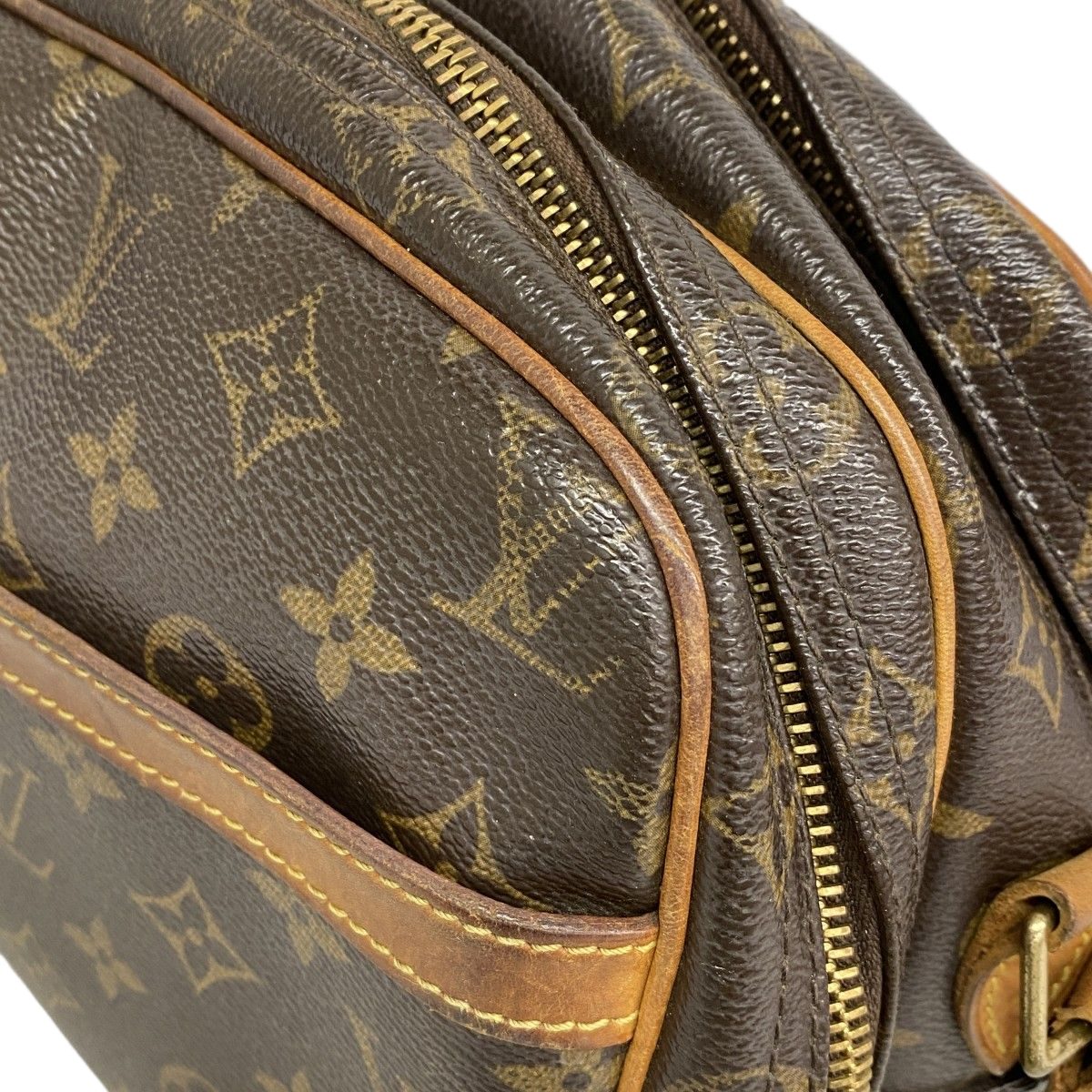 Louis Vuitton Shoulder Bag Monogram Reporter PM Brown — view 2