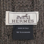 Hermes Scarf Cashmere Brown — view 3