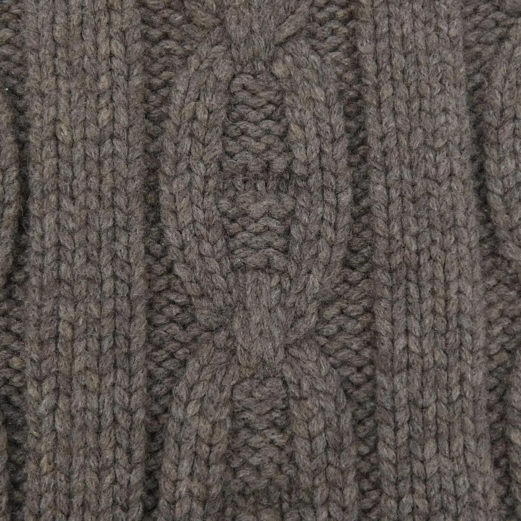 Hermes Scarf Cashmere Brown — view 4