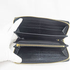 Gucci Script Zip Around Long Wallet Black — view 5