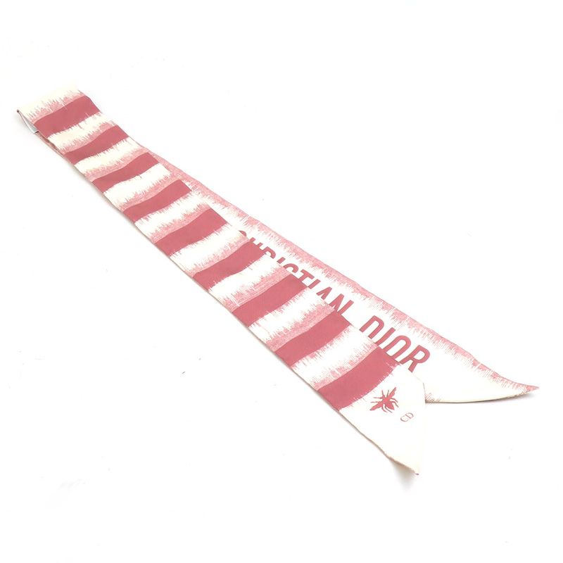 Christian Dior Twilly Red Scarf — view 2