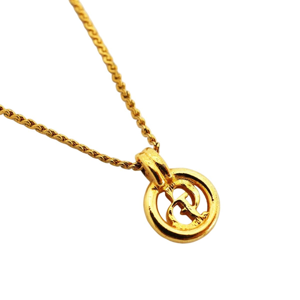 Dior Necklace CD Logo Gold Plated — view 2