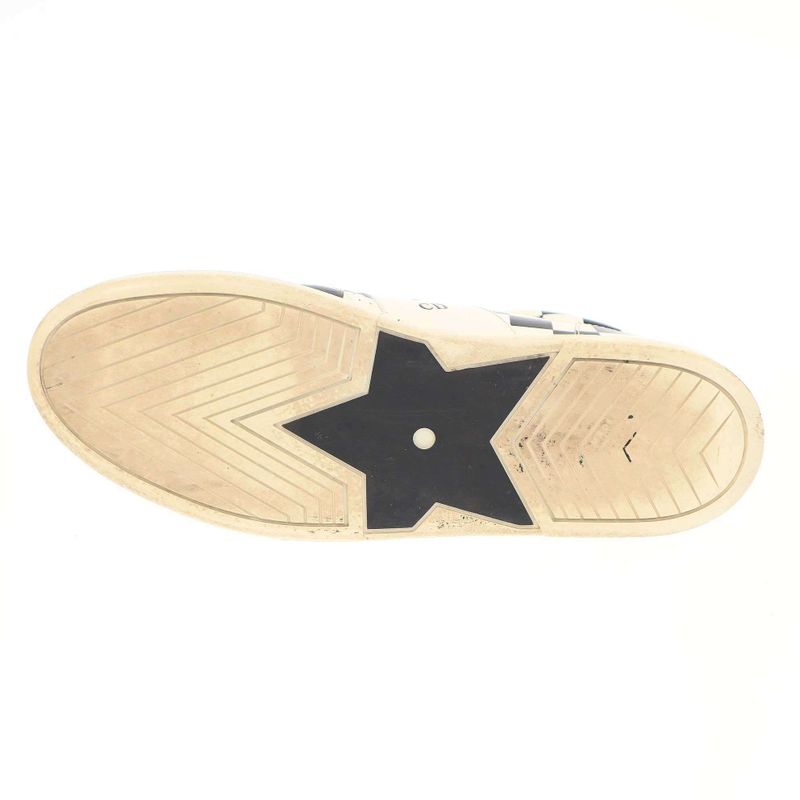 Christian Dior D-Bee Checker Sneakers Ls0218 Black and White 41 — view 4